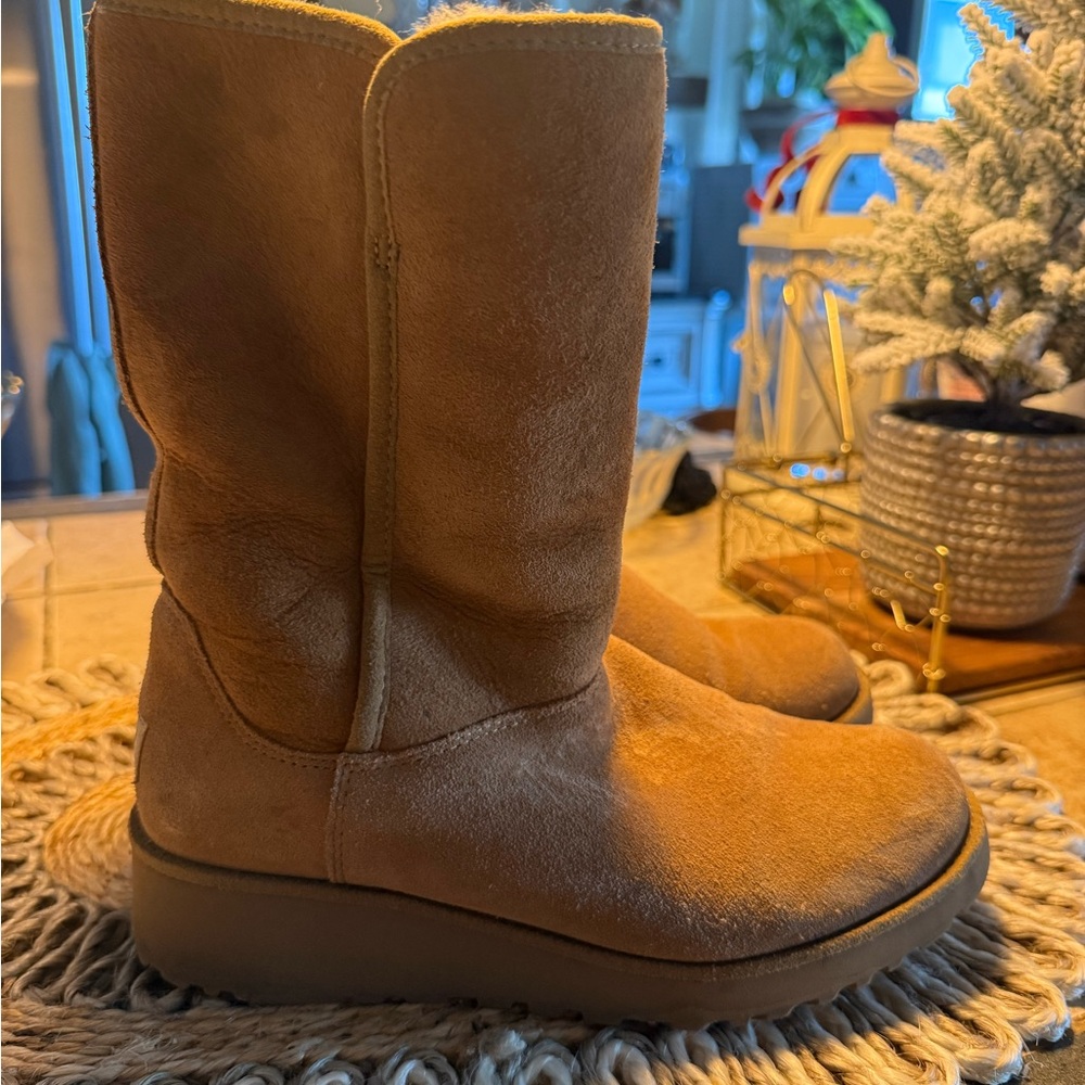 UGG Tan Suede Boots